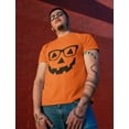 thumbnail image 3 of Halloween Pumpkin Shirt for Men - Jack O Lantern Face, Fun and Easy Costume T-Shirt, Spooky and Comfortable, Perfect for Halloween Parties and Trick-or-Treating, 3 of 7