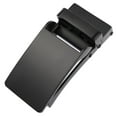 thumbnail image 4 of 2 Pieces Rectangular Automatic Belt Buckle for 3-3.5cm Width Ratchet Belt, Belt Black and Copper, 4 of 8