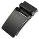 thumbnail image 3 of Hebilla automática rectangular clásica de repuesto para cinturones de cuero para hombre. Negro, 3 of 6