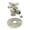 Nickel, variant on Kingston Brass CC33108XK 3/8" FIP x 3/8" OD Comp Quarter-Turn Angle Stop Valve with Flange, Brushed Nickel