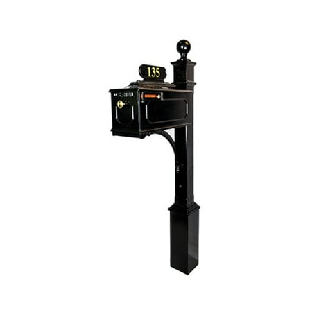 - Addresses of Distinction Williamsburg Estate Mailbox with Post Included