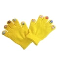 thumbnail image 2 of Kids Gloves Cartoon Fingertip Washable Coldproof Winter Thick Knit Boys Children Full Finger Warm Gloves for Cold Month, 2 of 3