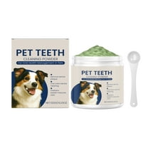 Dog Teeth Cleaning Powder Reduces Plaque Keeps Teeth And Gums Healthy And Keeps Breath Fresh.
