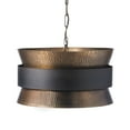 thumbnail image 5 of 19.75 Inch 4 Light Pendant-Patinaed Brass/Dark Zinc Finish    -Traditional Installation Capital Lighting 330446Pz, 5 of 7