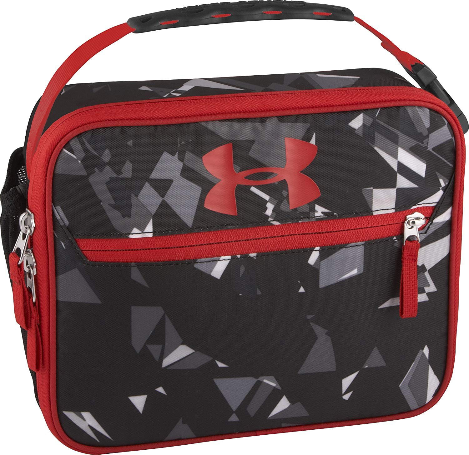 Under Armour School Insulated Lunch Tote Bag Box Cooler Black Pink Dots 
