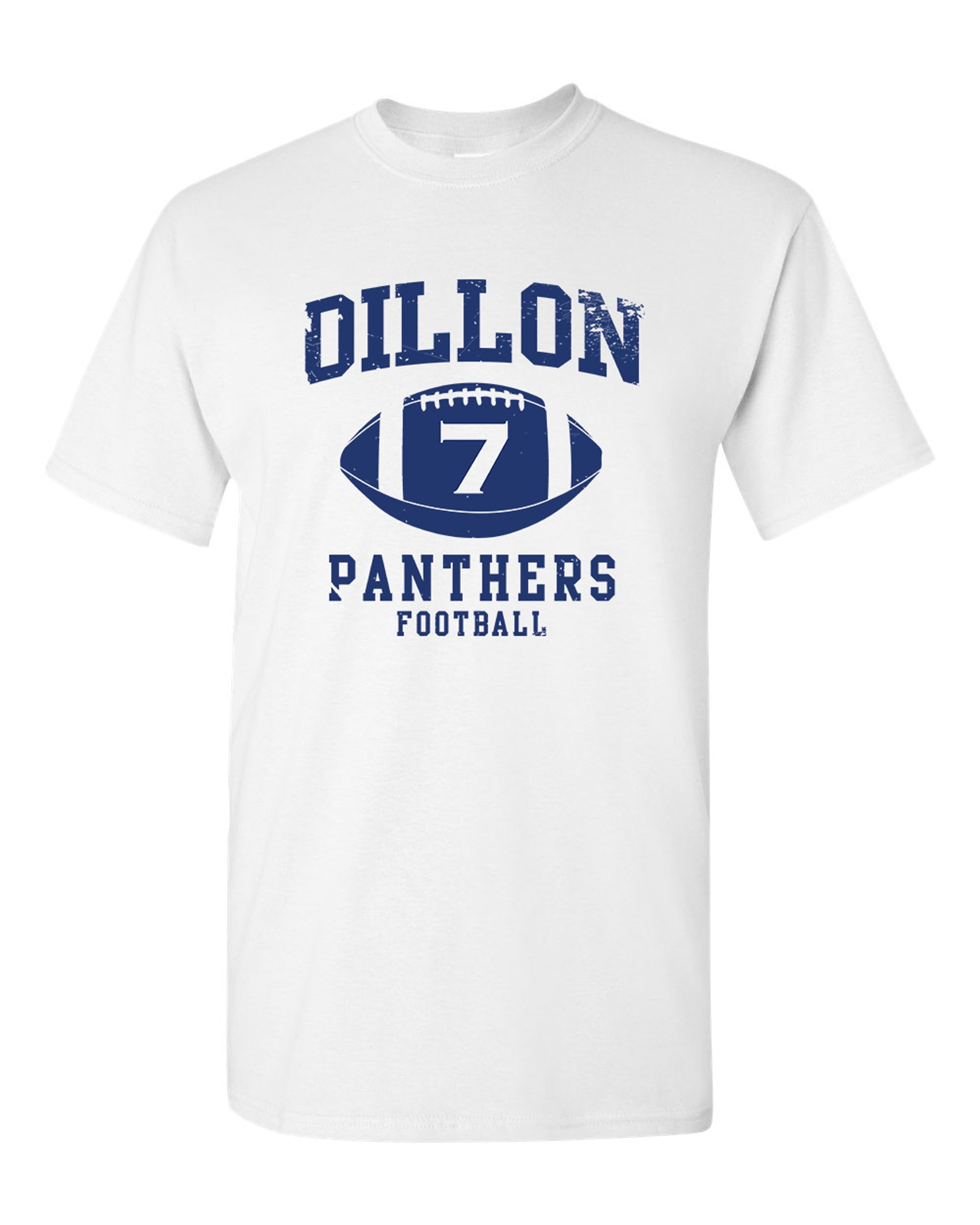 Dillon Football Retro Sports TV Novelty DT Adult Tank Top 