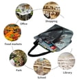 thumbnail image 5 of Lsque Cloud White Dragon Pattern Beach Tote,Shoulder Handbag,Spacious Tote Bag,Lightweight Travel Bag,Versatile Shopping Bag, 5 of 6