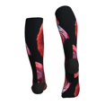 thumbnail image 4 of Compression Socks for Women and Men - Closeup Red Flamingo Portrait Compression Socks Circulation for Workout, 4 of 8