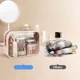 thumbnail image 6 of TSA Approved Toiletry Bag 4 Medium - Quart Size Clear Makeup Bag for Carry , Airport  Compliant Clear Travel bag for Toiletries with Reinforced Seams, Nude, 6 of 6