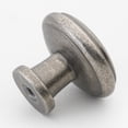 thumbnail image 2 of GlideRite 1.125 in. Round Ring Classic Cabinet Knobs, Weathered Nickel, Pack of 25, 2 of 3