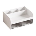 thumbnail image 2 of ChicYu Desk Storage Box, Large Capacity Drawer Organizer, Clear View Storage Container, Plastic Storage Bin for Household Supplies, 2 of 6