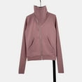 thumbnail image 6 of Women'S Detachable Ribbon Diagonal Zipper High Neck  Cotton Hooded Outerwear Coat Winter Coats For Women Women Blouses, 6 of 6