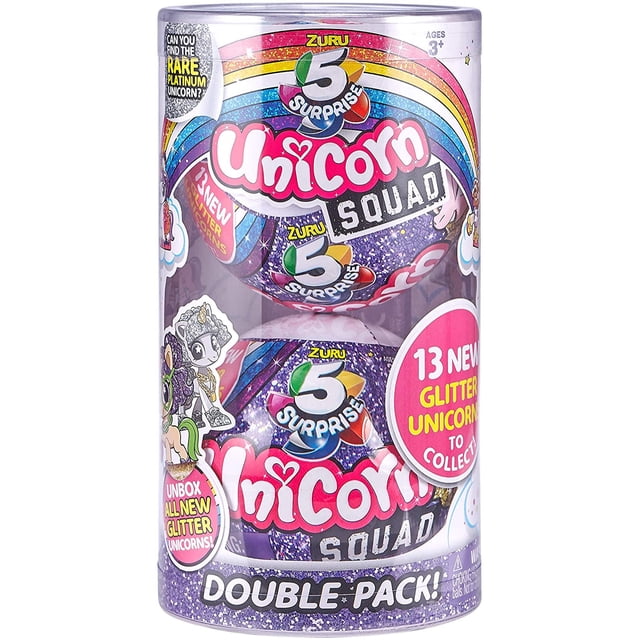 5 Surprise Unicorn Squad Series 2 Mystery Collectible Capsul 5 Surprise 5 Surprise