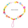 thumbnail image 2 of Phone Lanyard Beaded Letter Hanging Phone Chain Strap Beads Cellphone Strap, 2 of 10