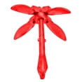 thumbnail image 3 of Rezón De Anclaje Plegable, 4 Platijas, 1,5 Kg, Accesorio Para Barco De Acero Al Carbono Para Canoa, Embarcaciones Pequeñas, Kayaks, Moto Acuática, 3 of 7
