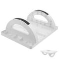thumbnail image 4 of Miangastore Desk Foot Rest Ergonomic White EVA Rocking Motion Footstool 1Pcs, 4 of 9