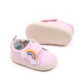 thumbnail image 5 of UQJfacai Baby Toddler Boys Girls Shoes Rainbow Non-Slip Rubber Sole Sneakers Infant First Walking Shoes Newborn Loafers Flats, 5 of 6