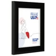 thumbnail image 2 of 12x26 Picture Frame, Black Corporate Rounded Style 58048, 1.5 Inch MDF with Plexiglass, Wall Display, 2 of 4