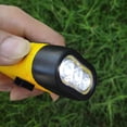 thumbnail image 4 of Manivela Solar Dynamo Antorcha Lámpara Exterior Emergencia LED Linterna (amarillo, 4 of 5