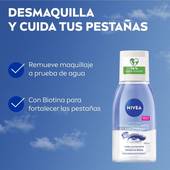 Desmaquillante Bifásico De Ojos Nivea Visage 125 ml