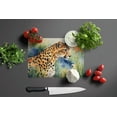 thumbnail image 3 of Cheetah Glass Cutting Board Large 12 in x 15 in, 3 of 5