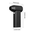thumbnail image 3 of LED Turboblower Portable Air Blower with 3 Speed Settings USB Rechargeable Fast Removal Ergonomic Mini Design for Efficient Cleaning, 3 of 8