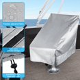 thumbnail image 3 of Housse de Siège de Bateau, Housses de Siège en Toile Robustes, Housse de Siège Pliable Imperméable pour Bateau, Durable et Résistante aux Intempéries, Housse de Protection pour Chaise de Pêche pour Prévenir les Dommages Causés par le Soleil, 3 of 9
