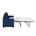 thumbnail image 5 of Lifestyle Solutions Jenson Traditional Sofa with Sleeper, Navy Blue Fabric, 5 of 8