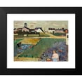thumbnail image 2 of Arnold Fiechter 14x11 Black Modern Framed Museum Art Print Titled - Cabbage Field in Front of a Village (1943), 2 of 5