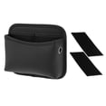 thumbnail image 1 of Bote de basura para automóvil Unique Bargains colgante para asiento delantero y trasero, bote de basura de cuero sintético 1 pieza negro, 1 of 6