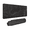 Black, variant on AIOE Large Gaming Mouse Pad Black Topographic Contour Mouse Pad Extended XL Long Mousepad Big Desk Mat with Stitched Edges & Nonslip Rubber Base for Company Office Work 31.5x11.8 Inch