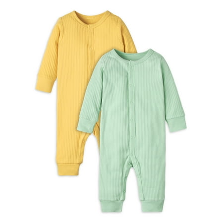 

Modern Moments by Gerber Baby Girl Coveralls 2-Pack (Newborn - 12 Months)