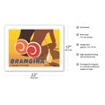 thumbnail image 2 of Orangina Soda with Orange Pulp (á La Pulpe d’Orange) - Fruitilliante - Vintage Advertising Poster by Bernard Villemot c.1972 - Bamboo Fine Art 290gsm Paper (Unframed) 17x22in, 2 of 4