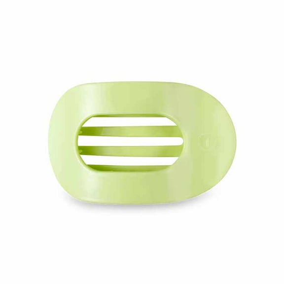 Teleties Aloe, There! Flat Round Hair Clip - Small-3.4inches Small-3.4inches