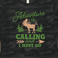 thumbnail image 4 of Inktastic Vintage Adventure is Calling and I Must Go with Moose Women's T-Shirt, 4 of 5