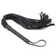 thumbnail image 1 of Soidarity Látigo de equitación con borlas de cuero, látigo ecuestre suave, látigo de entrenamiento de enseñanza portátil con mango antideslizante Gimnasios en casa Negro Soidarity OD010444-01, 1 of 1