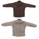 thumbnail image 5 of Bewildely Ropa de muñeca, durabilidad, resistencia al desgaste, camisa a cuadros pequeña, juguetes ajustables realistas, accesorios, disfraz para Muñecas y casas de muñecas Marrón Bewildely FN001412-01, 5 of 6