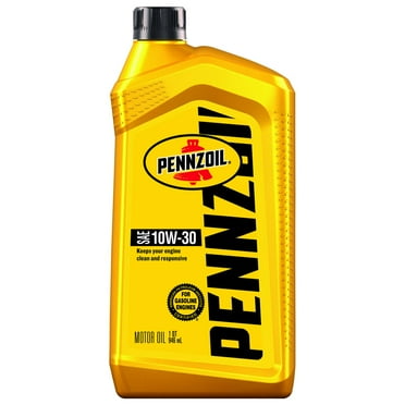 Pennzoil Motor Oil 10W-30 Motor Oil, 1 Quart
