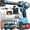 Luxury - Battery *2 - S, variant on DGB Brushless Cordless Impact Wrench, High Torque Rechargeable Impact Driver for Auto Tire Service, Chassis Maintenance & Professional Automotive Garage Repair Jobs