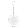 thumbnail image 2 of FOMIYES Espiral De Aluminio Para Sublimación Colgante Para Jardín Y Patio Color, 2 of 7