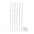 thumbnail image 2 of LED Lighted Branch Outdoor Christmas Lawn Stakes - Pink - 13.5' White Wire - 6ct, 2 of 2