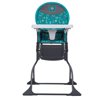 Cosco Simple Fold Full Size High Chair with Adjustable Tray, Safari Style