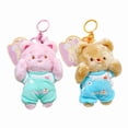 thumbnail image 2 of Butter Bear Schoolbag Pendant Keychain Large Bear Funny Sweet Bear Cartoon Charm for Boys Girls Vending Machine, 2 of 10