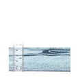 thumbnail image 4 of Unique Loom Outdoor Modern Collection Area Rug - Rippling (2' x 6' 1" Runner Light Blue/Navy Blue), 4 of 6