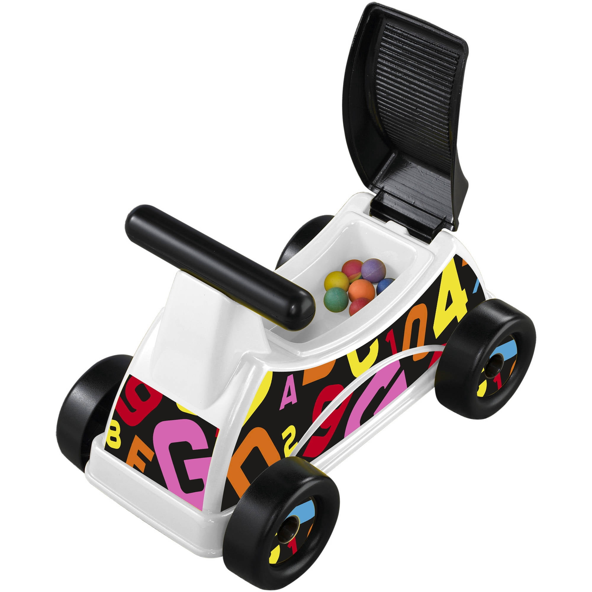 American Plastic Toys ABC & 123 Rider Push & Pedal Ride-On for Toddlers