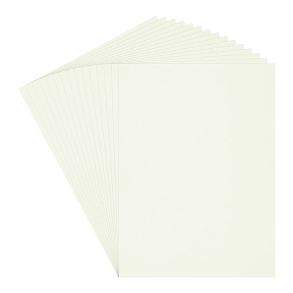 30 Sheets Cream White Cardstock 9" x 11" Card Stock Printer Paper for DIY Arts