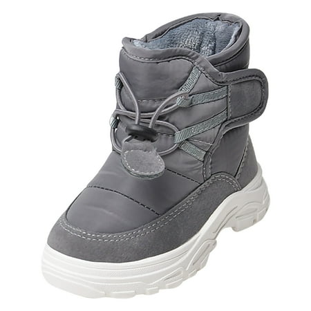 

Youmylove Snow Boot Children Baby Toddler Shoes Non- Rubber Sole Outdoor Walking Shoes Outfit Child Leisure Footwear Walker