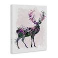 thumbnail image 3 of Stupell Industries Bohemian Wildflower Patterned Deer Canvas Art, 16 x 20, by Fab Funky, 3 of 8