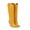 Yellow, variant on drppepioner Women'S Wedges Pointed toe Comfortable Embroidered Western Rodeo Cowboy Boots Clearance