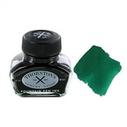 Thornton's Luxury Goods Fountain Pen Bottled Ink for Fountain and Calligraphy Pens (Sherwood Green, 30ml)